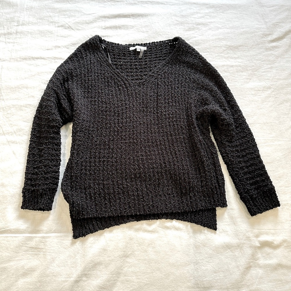 Young Fabulous & Broke Black Sweater Top Size S/M